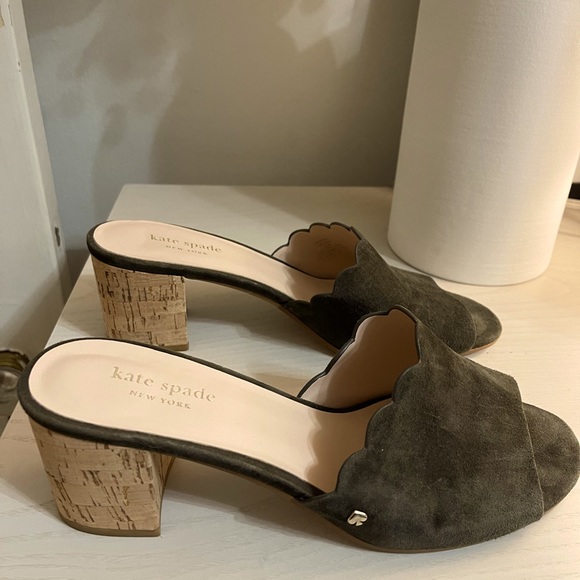 Kate Spade Lightly Worn Heeled Sandals - Picture 1 of 5